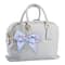 Blue Moon Studio™ Blue Floral Print Bow Bag Charm